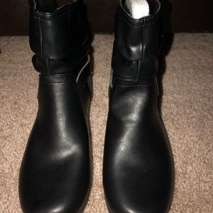 Brand new black ankle booties